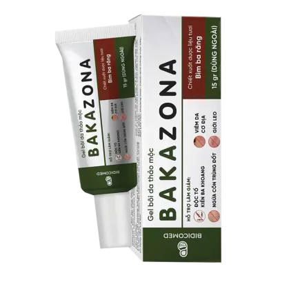 Gel Bôi Da Thảo Mộc Bakazona Bidicomed
